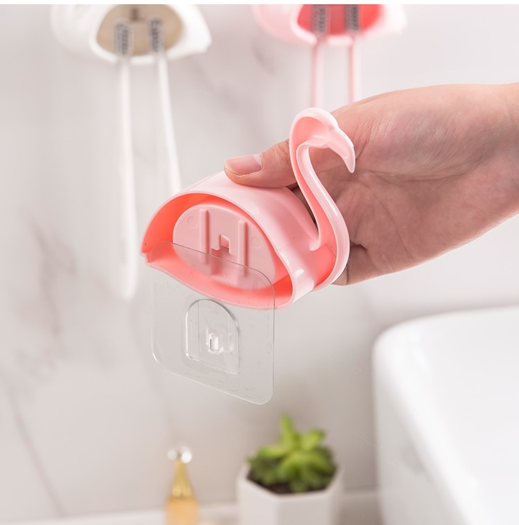 Flamingo Shaped Toothbrush Holder Flamingo Shaped Toothbrush Holder