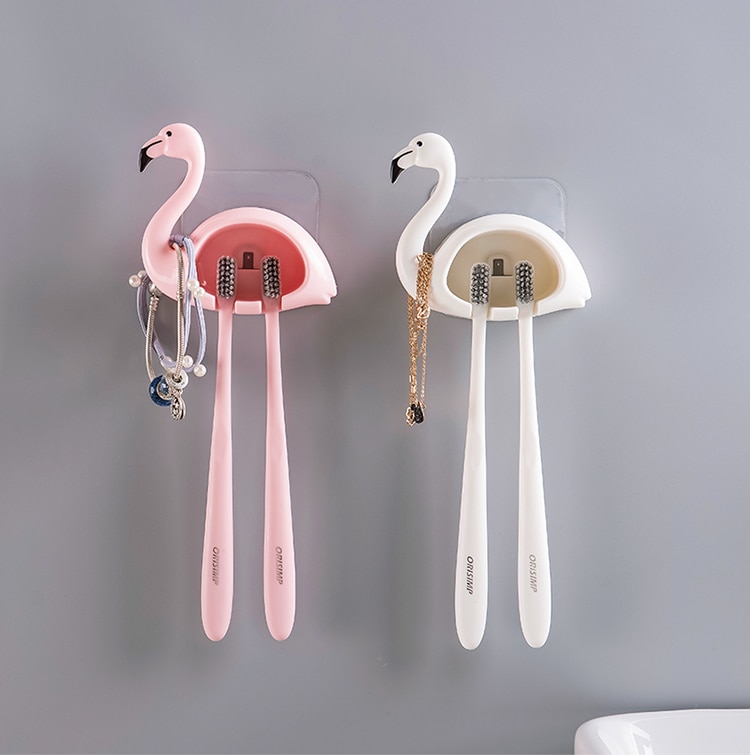 Flamingo Shaped Toothbrush Holder Flamingo Shaped Toothbrush Holder