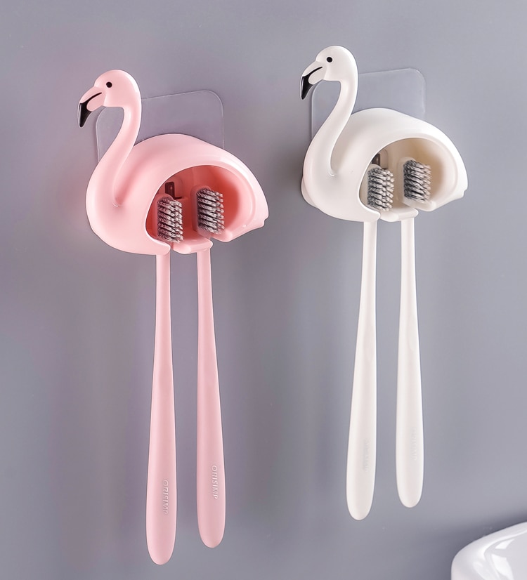Flamingo Shaped Toothbrush Holder Flamingo Shaped Toothbrush Holder