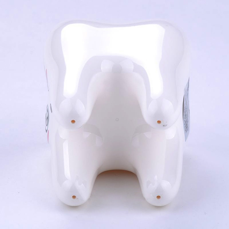 Funny Tooth Shaped Plastic Toothbrush Holder